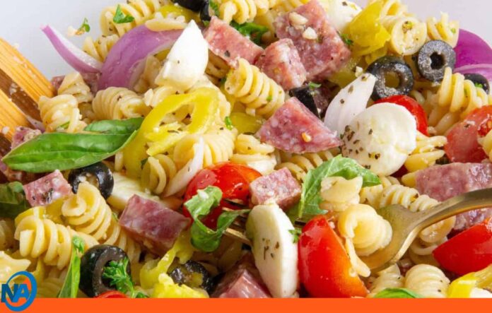 ensalada de pasta italiana ensalada de pasta italiana