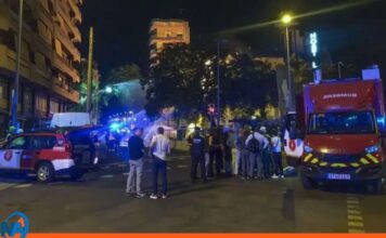 Ocho heridos en una explosión de gas en las obras del metro en Barcelona explosión de gas metro Barcelona