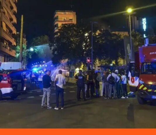 explosión de gas metro Barcelona