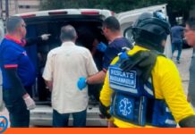 hombre lesionado arrollado Naguanagua