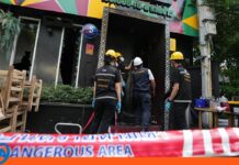 incendio bar de Bangkok
