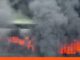incendio fábrica de calzado China