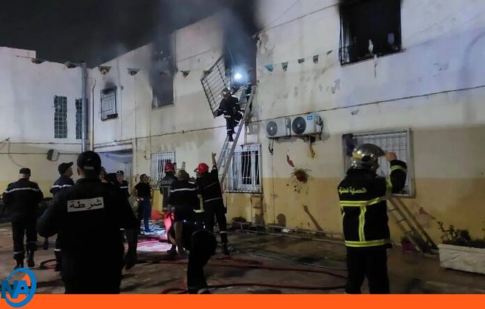 incendio orfanato Argelia incendio orfanato Argelia