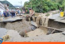 Fuertes lluvias causan emergencia vial en Boconó lluvias Boconó