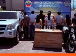 nueve detenidos Zulia desacato