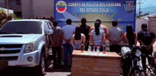 nueve detenidos Zulia desacato