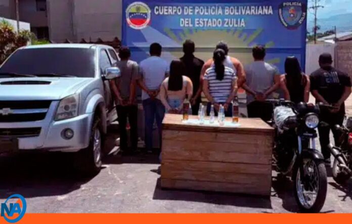 nueve detenidos Zulia desacato