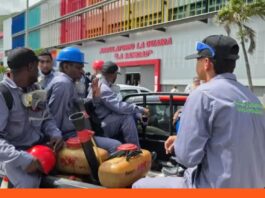 Operativo fumigación La Guaira