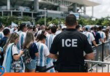 Operativo de seguridad para la semifinal entre Argentina vs. Inglaterra operativo seguridad Argentina Inglaterra semifinal