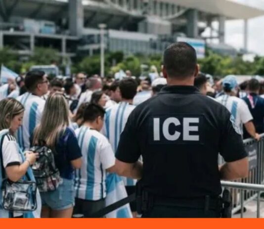 operativo seguridad Argentina Inglaterra semifinal