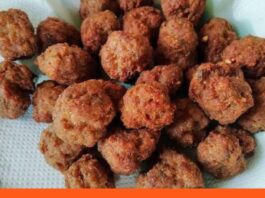 receta bolitas de carne