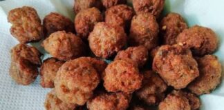 receta bolitas de carne