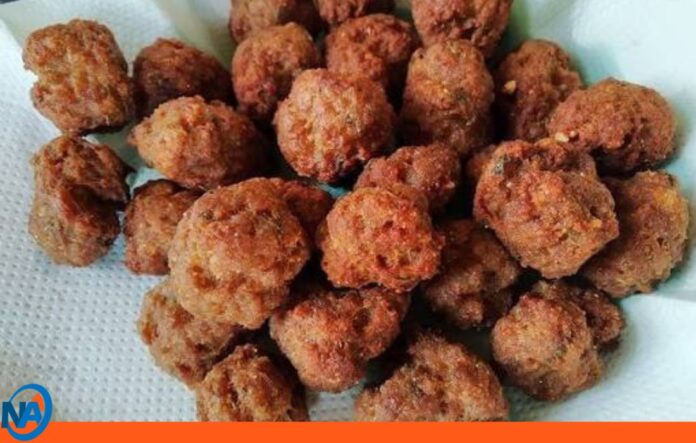 receta bolitas de carne
