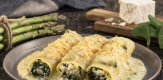 receta canelones ricota espinaca