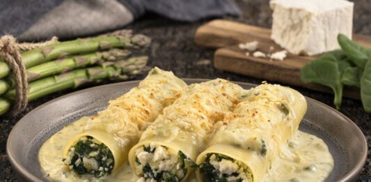 receta canelones ricota espinaca