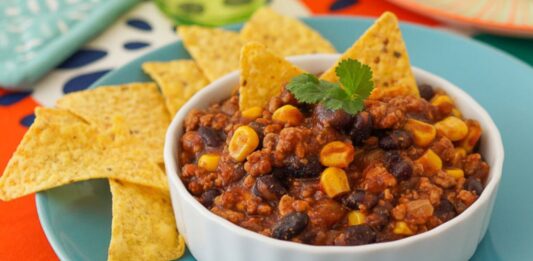 receta chili con carne