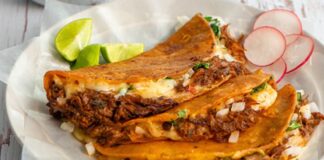 tacos de birria con queso receta