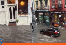 Tormenta eléctrica en Nueva York deja calles inundadas a un día de la final del Mundial 2026 tormentas eléctricas Nueva York